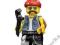 LEGO MINIFIGURES seria 11 Mechanik motocyklowy