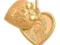 Złoty medalik pr.585 14k Komunia Chrzest  22948