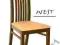 Krzesło krzesła dębowe ,SKÓRA naturalna, dąb 100%