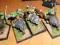 WFB Orki i Gobliny 4 x Wolf Riders