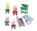 Character Peppa Pig 4 figurki zestaw grill BBQ