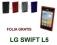 POKROWIEC ETUI S-CASE LG SWIFT L5 e610 + FOLIA