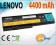 Bateria 42T4536 42T4537 do Lenovo ThinkPad 4400mAh