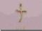 Krzyżyk złoty -Chrzest, Komunia- pr585