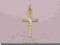 Krzyżyk złoty -Chrzest, Komunia- pr585