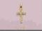 Krzyżyk złoty -Chrzest, Komunia- pr585
