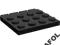 4AFOL 5x LEGO Black Hinge Vehicle Roof 4 x 4 4213