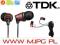 0043SŁUCHAWKI DOKANAŁOWE TDK EB410 BASS BOOST