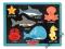 MELISSA DOUG DREWNIANE GRUBE PUZZLE KLOCKI OCEAN