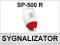 SYGNALIZATOR ZEWNĘTRZNY SP-500 R CZERWONY AKU-OPT