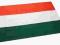 WĘGRY, FLAGA WĘGIER 90 x 150 - Nowa, Faktura