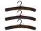 BLACK RED WHITE Wieszak choco brąz kpl.3 szt