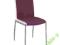 KRZESŁO H-286 FIOLETOWY EKOSKÓRA KUCHNIA SALON /