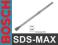 BOSCH dłuto płaskie 25/400 mm SDS-MAX RTec Sharp