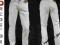 32/36 pas 84-86 cm spodnie beżowe bawełniane