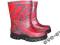 2942 Kalosze uniseks CZERWONE rozm. 31/32
