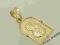 Medalik złoty  0.750g.  diamentexclusive.pl
