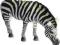 SCHLEICH ZEBRA PASĄCA SIĘ