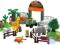 SMOBY KLOCKI ABRICK Safari Park ZOO 65 elementów