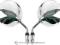 KOMPLET LUSTEREK CHROM HONDA CB VT SHADOW VTX M10