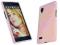 Gel etui pink LG Optimus L9 P760 + folia gratis