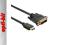 4World Kabel monitorowy DVI-D (24+1)- HDMI (19) M/