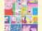 Świnka Peppa różne zdjęcia - plakat 40x50 cm