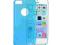 PURO Crystal Cover - Etui iPhone 5C (niebieski)