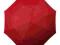 Automatyczna składana klasyczna parasolka czerwona