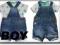 NEXT LATO KOMPLET CROP DENIM AUTHENTIC 6-9 M