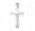 Srebrna zawieszka KRZYŻYK KRZYŻ