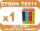 1x TUSZ EPSON T0611-4 D68 D88 DX3850 DX4250 DX4850