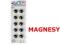 MAGNESY CZARNE __ 10 sztuk __ 15 mm średnicy