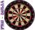 Dart-Tarcza sizalowa BRISTLE DARTBOARD ostre groty