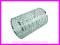 WAŁKI DO WŁOSÓW METALOWE AŻUROWE SREBRNE 40MM/4SZT