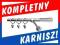 Karnisz metalowy TORINO 16 / 240 cm chrom-mat