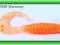 TWISTER GA-MA 4 cm komplet 3 gumy kolor pomarańcz