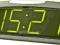Zegar budzik sieciowy XONIX LCD zielony + GRATIS!