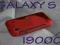 NIEZNISZCZALNY S-CASE I9000 GALAXY S CZERW + FOLIA