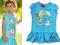 84012 SMERFY SMURFY SMERFETKA sukienka 86 92 lato