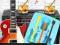 FOREMKA DO KOSTEK LODU GITARA I NUTY I MIESZADEŁKA