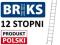 Drabina aluminiowa przystawna BRIKS 1x12 [25X80mm]