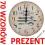 ZEGAR ŚCIENNY DREWNIANY @ VINTAGE @ RETRO @ 34cm @