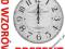 ZEGAR ŚCIENNY DREWNIANY @ VINTAGE @ RETRO @ 34cm @