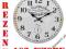 ZEGAR ŚCIENNY DREWNIANY @ VINTAGE @ RETRO @ 34cm @
