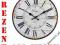 ZEGAR ŚCIENNY DREWNIANY @ VINTAGE @ RETRO @ 34cm @