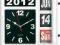Duży zegar kwarcowy Flipclock 332 x 328 x 100