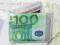 PORTFEL EURO STYLOWY NA PREZENT JAK PLIK BANKNOTÓW