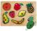 ~ PUZZLE DREWNIANE KSZTAŁTY ~ OWOCE ~