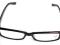 WYSOKIEJ JAKOŚCI OKULARY +3,5 CZARNE PLASTIKOWE